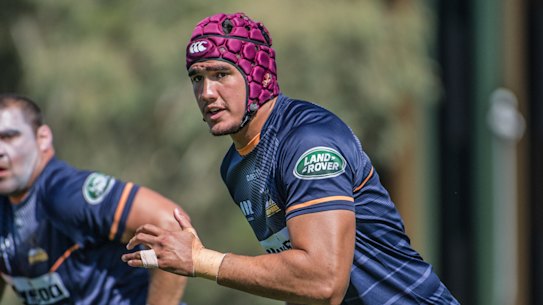 Darcy Swain is in contention to get the first start of his Super Rugby career.