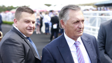 The prolific trainer team Paul and Peter Snowden.