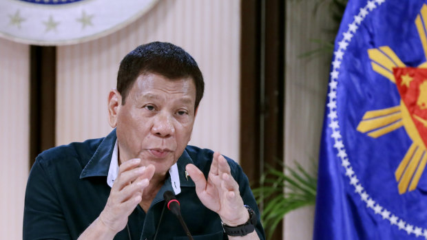 Philippine President Rodrigo Duterte.