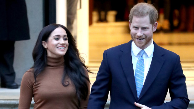 Forging their own path: Meghan Markle and Prince Harry.