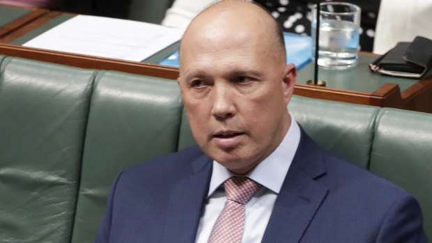 Home Affairs Minister Peter Dutton told Parliament he has denied the father of an asylum seeker entry to Australia under Medevac laws.