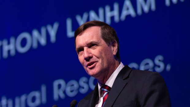 Mines and Energy Minister  Dr Anthony Lynham in Brisbane.