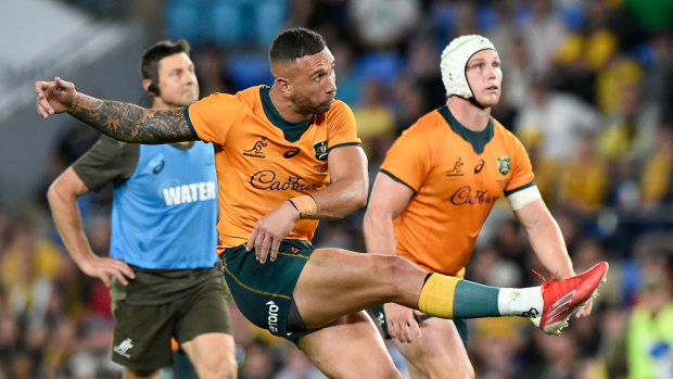 Quade Cooper was faultless off the tee, but that was only part of his important contribution. 
