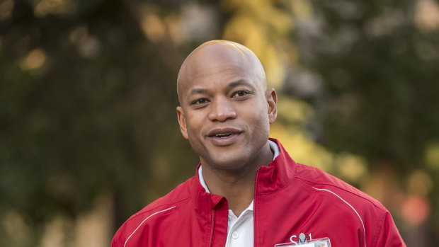 Wes Moore, pictured in 2018, long before he decided to enter frontline politics.