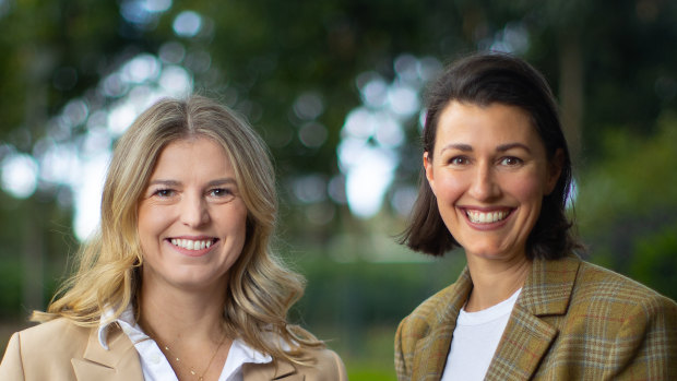 Lucy Bradlow and Bronwen Bock.