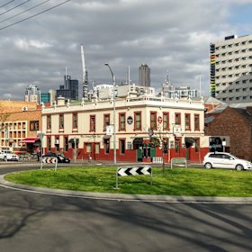 The pub in 2016 before it was knocked down.
