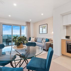 A one-bedroom apartment in East Perth which sold recently for $425,000.