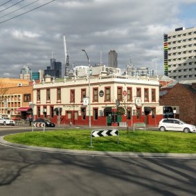 The pub in 2016 before it was knocked down.