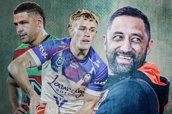 Which statistic best sums up the Rabbitohs, Bulldogs and Tigers?