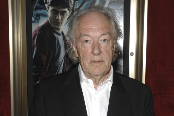 Michael Gambon at the New York premiere of “Harry Potter and the Half Blood Prince” in 2009. The actor has died at age 82, his publicist says.