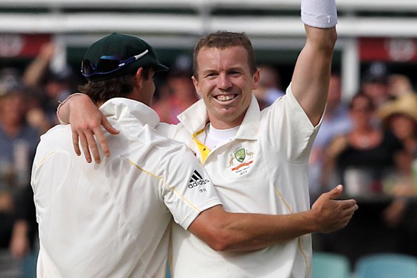 Back in 2010, Siddle was a hat-trick hero for Australia at the Gabba on November 25 – his birthday.
