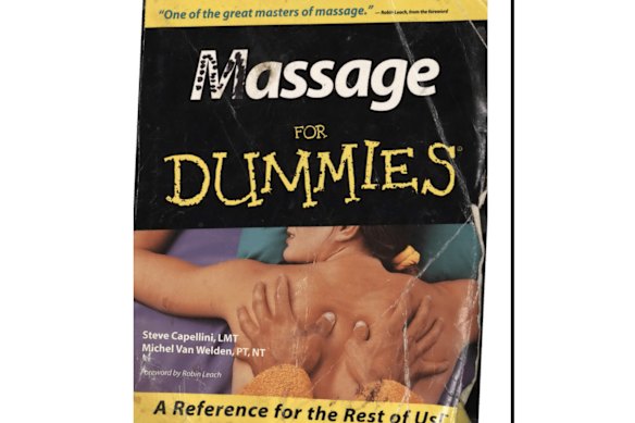 The files contain a full scan of the book “Massage for Dummies”.