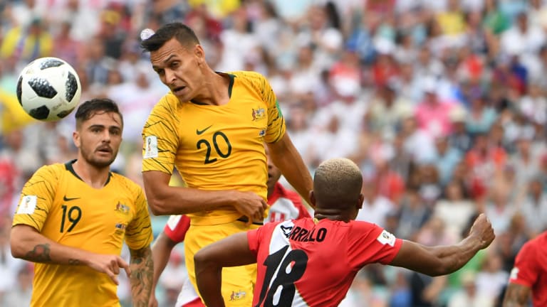 Foreman material? Trent Sainsbury is in the mix to take over from Mile Jedinak.