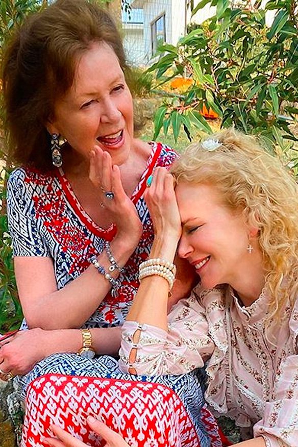 Janelle Kidman with daughter Nicole.