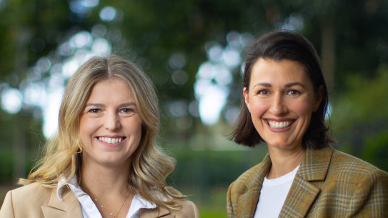 Lucy Bradlow and Bronwyn Bock.