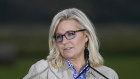 Republican Liz Cheney after her primary election loss in Jackson, Wyoming.