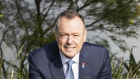 Domino’s chief Don Meij was a little more subdued as he slashed costs on Tuesday.