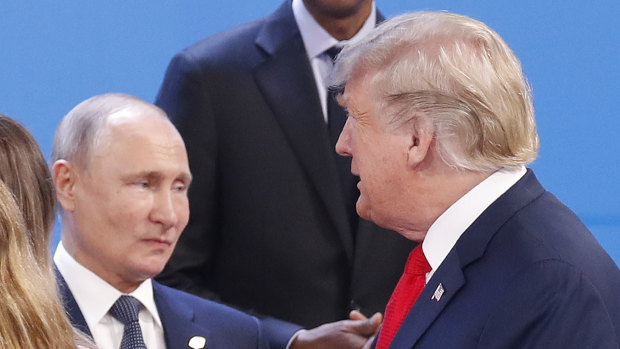 ‘Really?’: Donald Trump claims he threatened Vladimir Putin over Ukraine