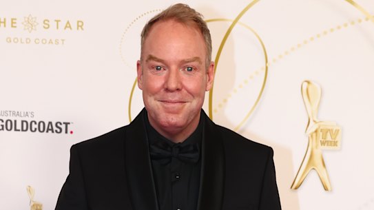 Peter Helliar at the TV Week Logie Awards in June, 2022