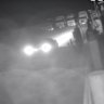 CCTV footage captures an alleged thief who siphoned diesel from a truck yard in western Victoria.