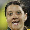 Sam Kerr finished second in voting for last year’s FIFA Best award.