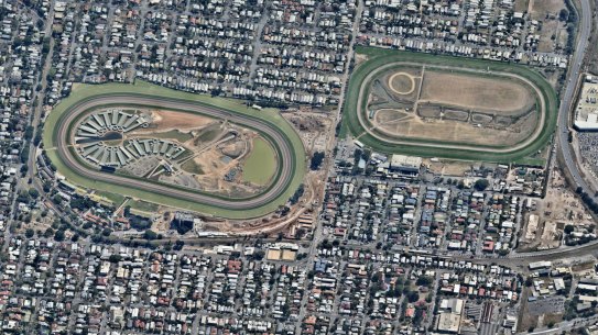 Is there really a need for two racetracks quite literally across the road from each other?