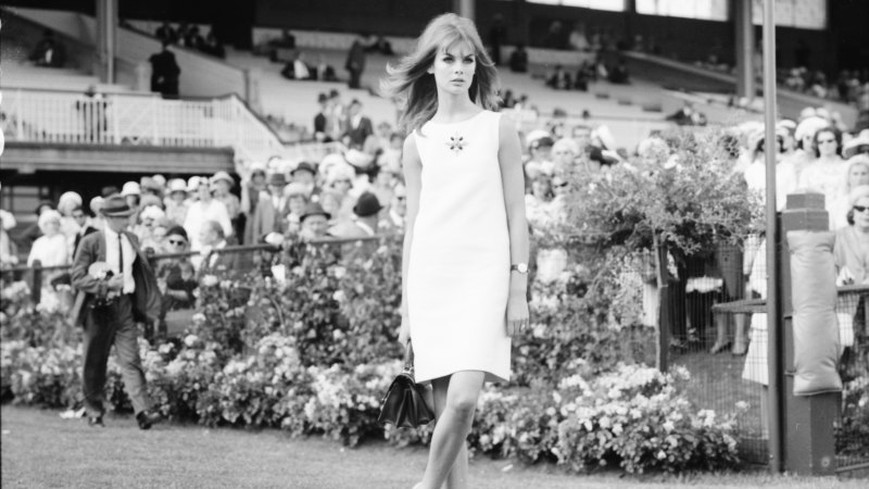 Jean shrimpton mini outlet skirt melbourne cup