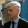 Stuart Suthern-Brunt arrives at the ICAC