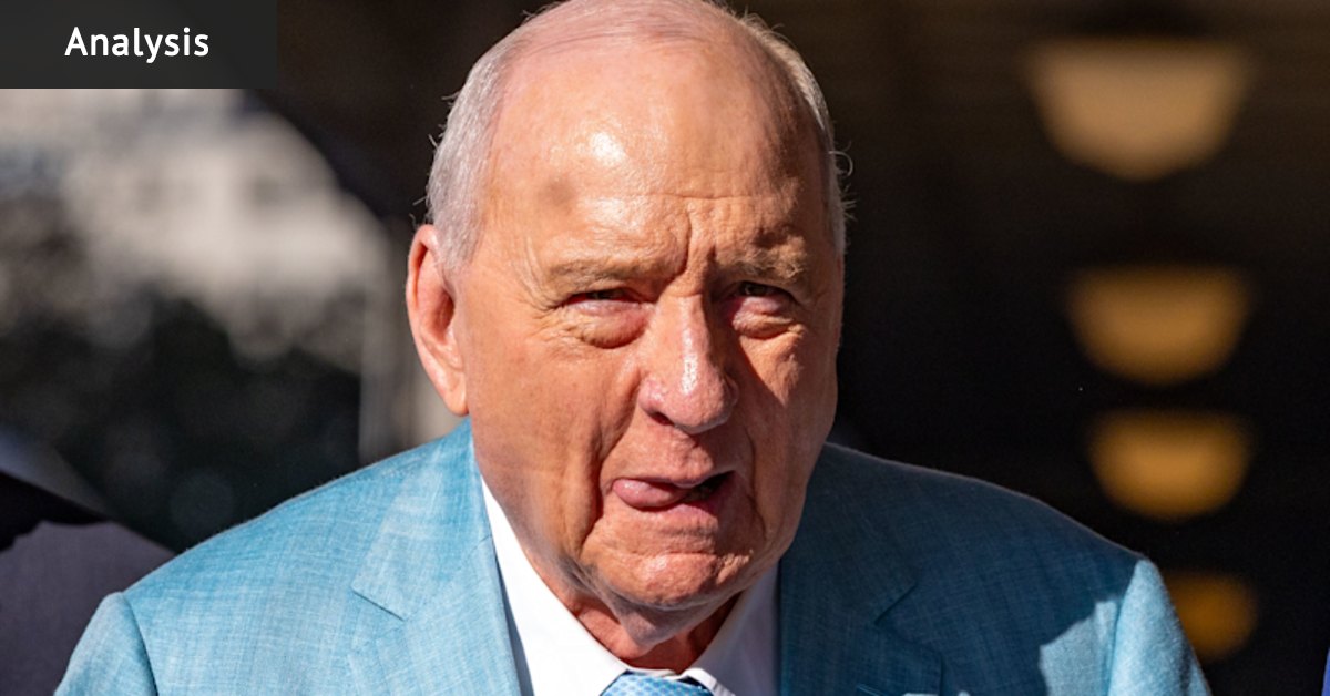 Alan Jones fusses and frowns as blockbuster trial is shrouded in secrecy