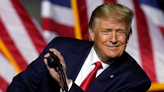 What's uncomplicated is Trump's mastery of one of the most potent political tricks: whipping people up. Love him or hate him, he's mesmerising.