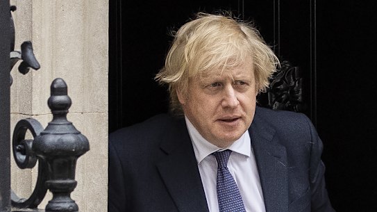 British Prime Minister Boris Johnson is under pressure to take a harder line on China.
