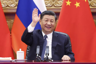 Friendly: President Xi Jinping wants to project a more positive China.