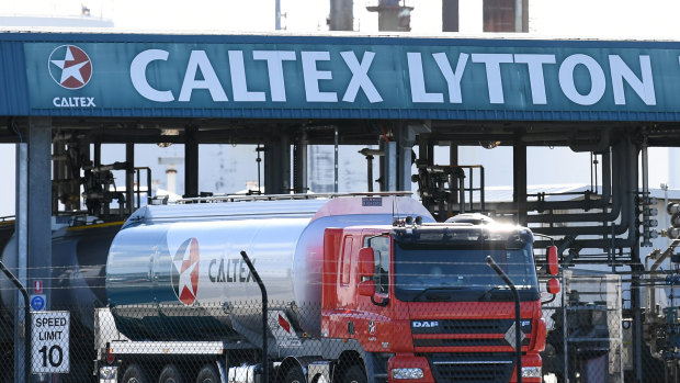 Caltex has brought forward a temporary shutdown of its Lytton refinery for maintenance work as the coronavirus puts pressure on profit margins. 