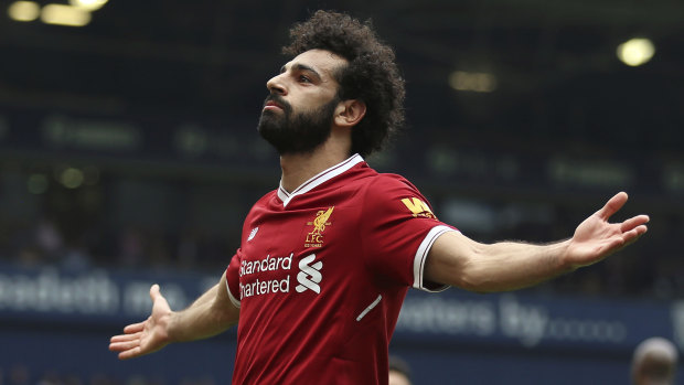 Superstar: Mo Salah has been arguably the world's best player this season.