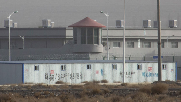 A file photo of a government detention centre in Artux in the Xinjiang region of China.