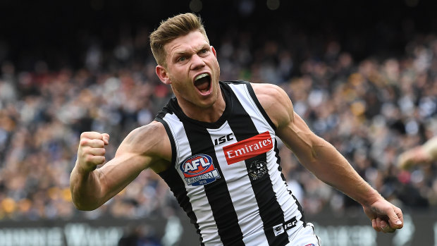 Taylor Adams is set to return to Collingwood after time out due to injury.