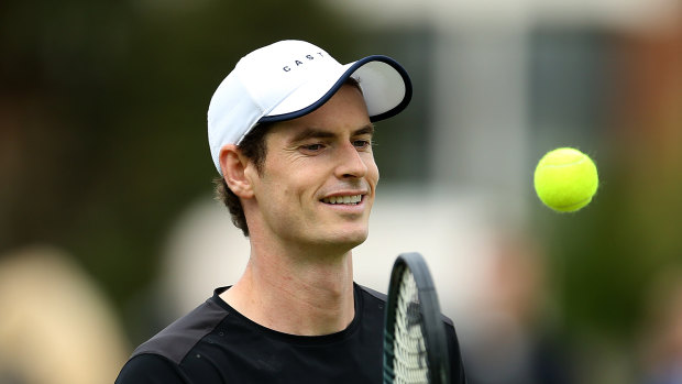 Andy Murray is on the comeback from injury.