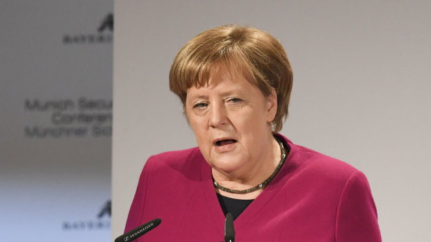 German Chancellor Angela Merkel was unusually frank in her assessment of the effects of US foreign policy at the Munich conference on Saturday.