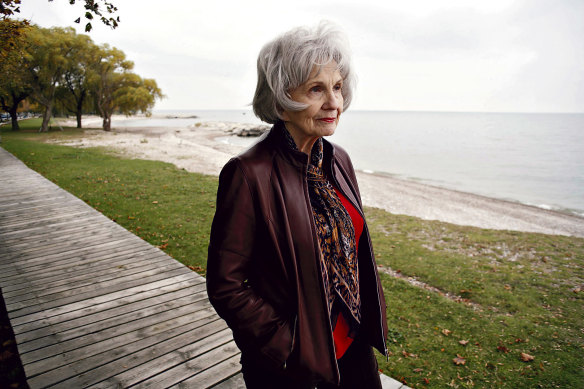 Munro, in 2006, on a favourite walk she would take with her husband through a park along the eastern edge of Lake Huron.