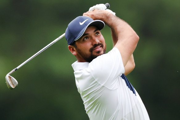 Jason Day during his opening round at TPC Southwind on Thursday.