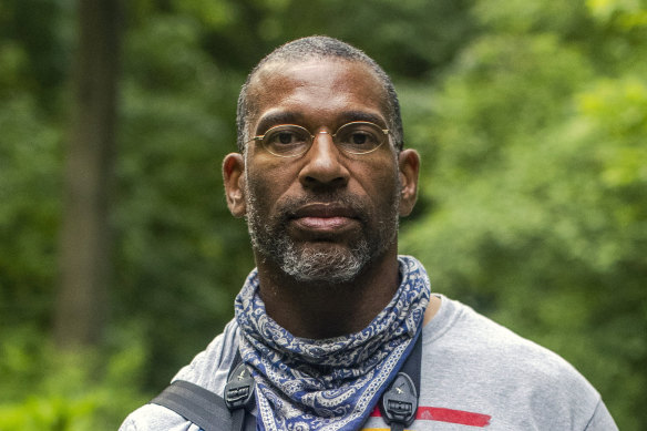 Christian Cooper in New York’s Central Park.