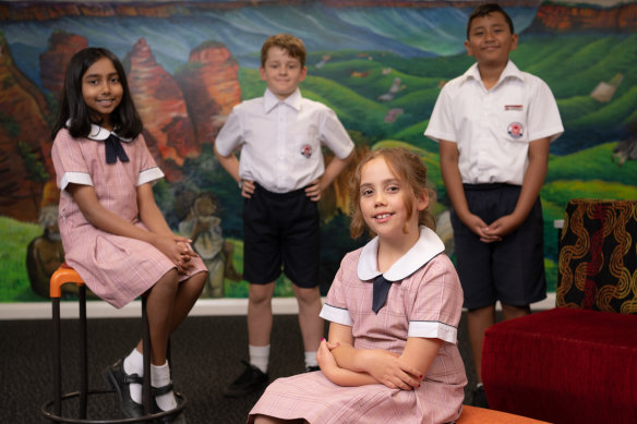 Riverbank Public School in the north-west suburb of The Ponds is now the biggest public school in NSW with almost 2100 students.