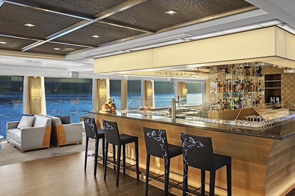 Expect sleek Nordic minimalism, abundant use of glass and wood-accented pieces.