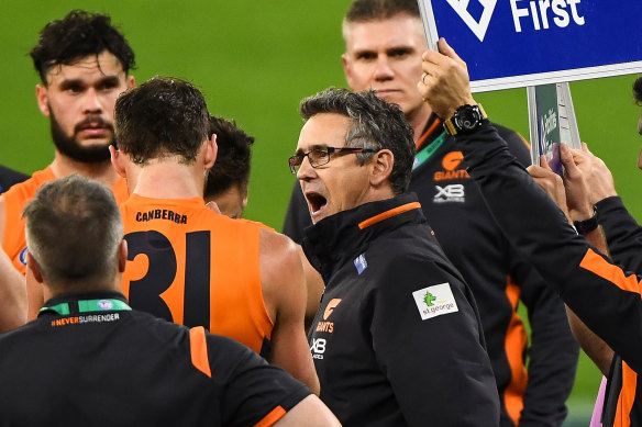 The heat is back on Leon Cameron after the Giants' shocking loss to Sydney.