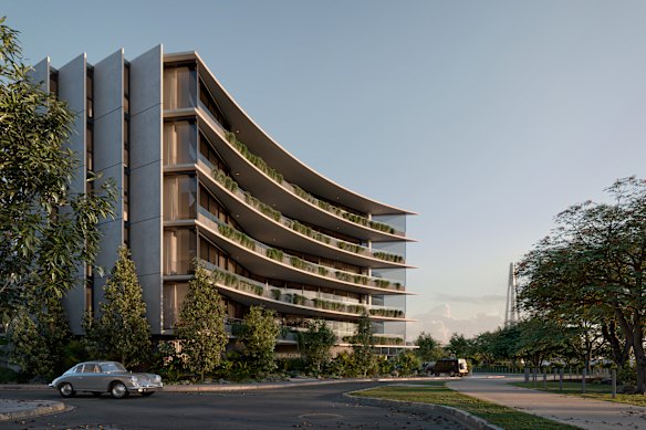 Molti development at Hairloom, Kangaroo Point. 