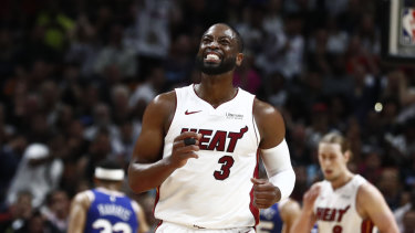 Dwyane Wade farewelled his home fans on Wednesday.