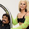 2025 Eurovision presenters Tony Armstrong and Courtney Act.