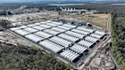 The Waratah Super Battery at the site of the old Munmorah coal power station near Budgewoi.