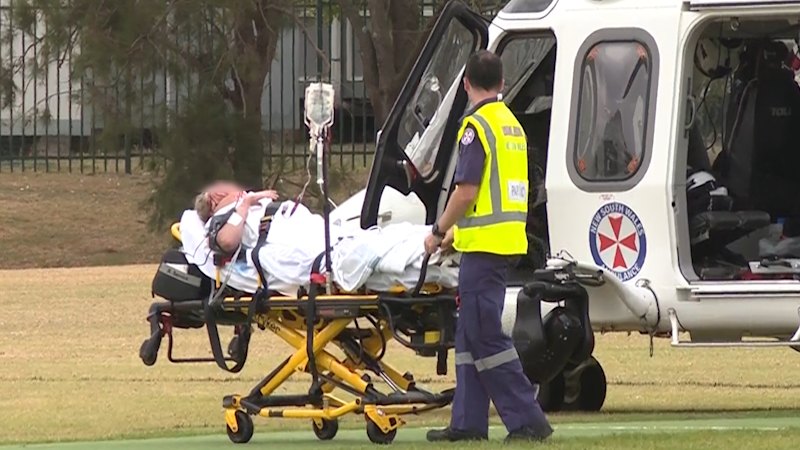 Children at home as Sydney woman allegedly run over in domestic violence attack