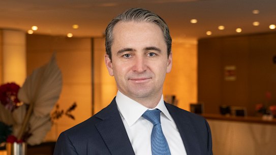 Commonwealth Bank chief executive Matt Comyn says house price falls of 10 to 12 per cent are a "reasonable assumption."